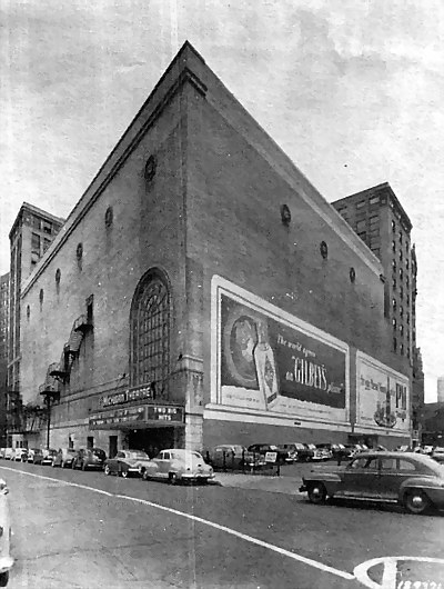 Michigan Theatre - Exterior Shot From John Lauter (newer photo)